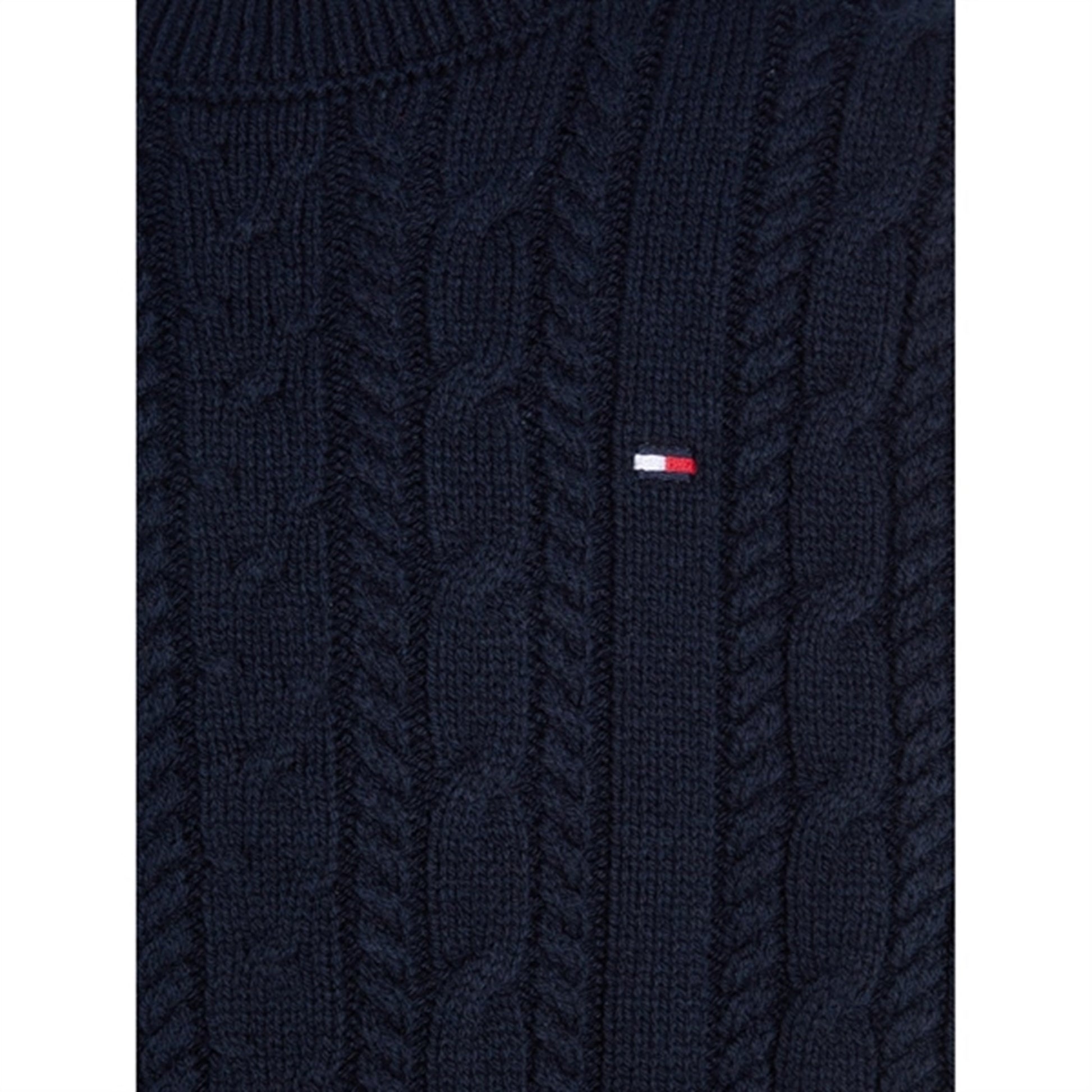 Tommy Hilfiger Essential Cable Knit Jumper Desert Sky