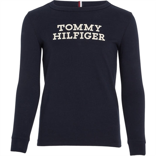 Tommy Hilfiger Logo Blouse Desert Sky