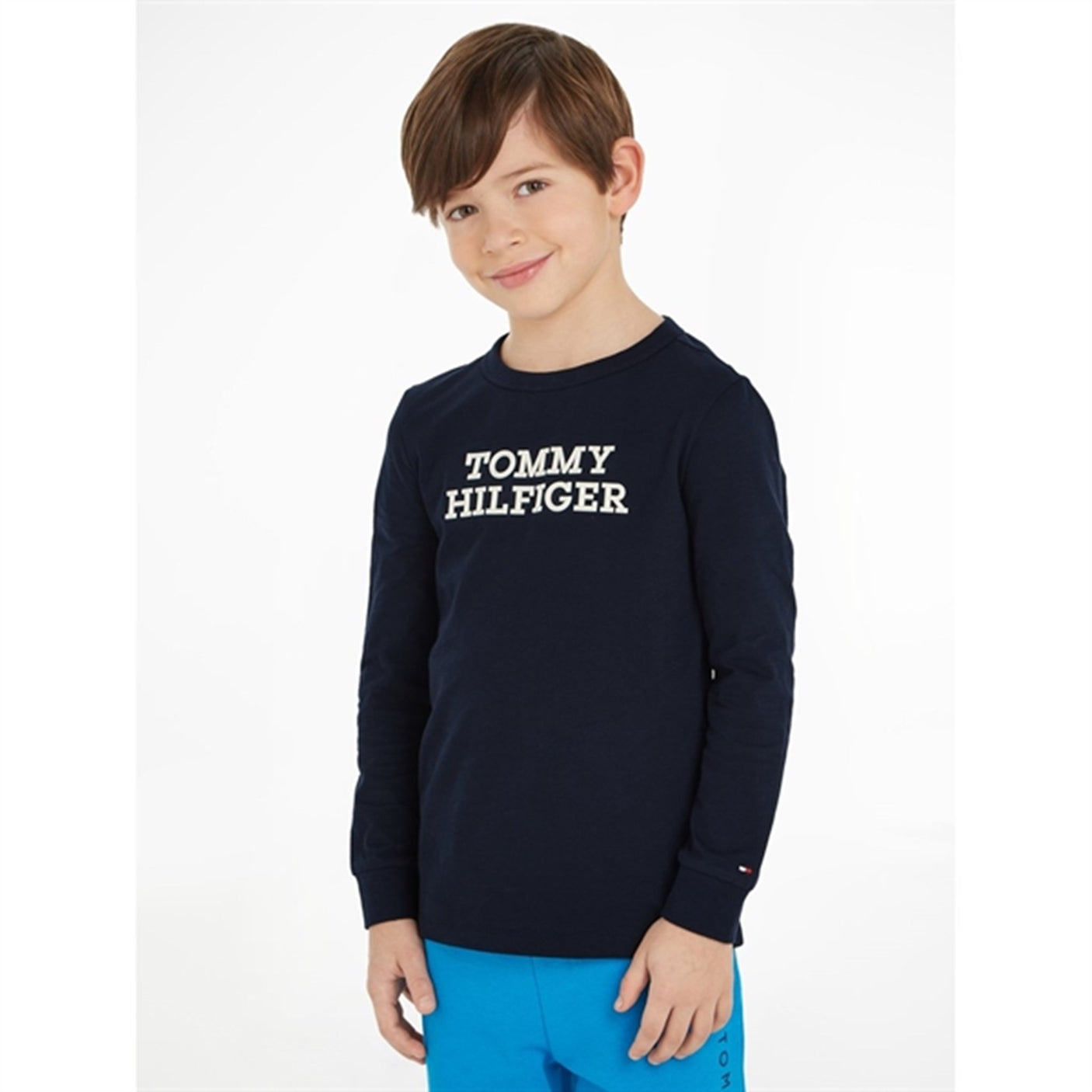 Tommy Hilfiger Logo Blouse Desert Sky