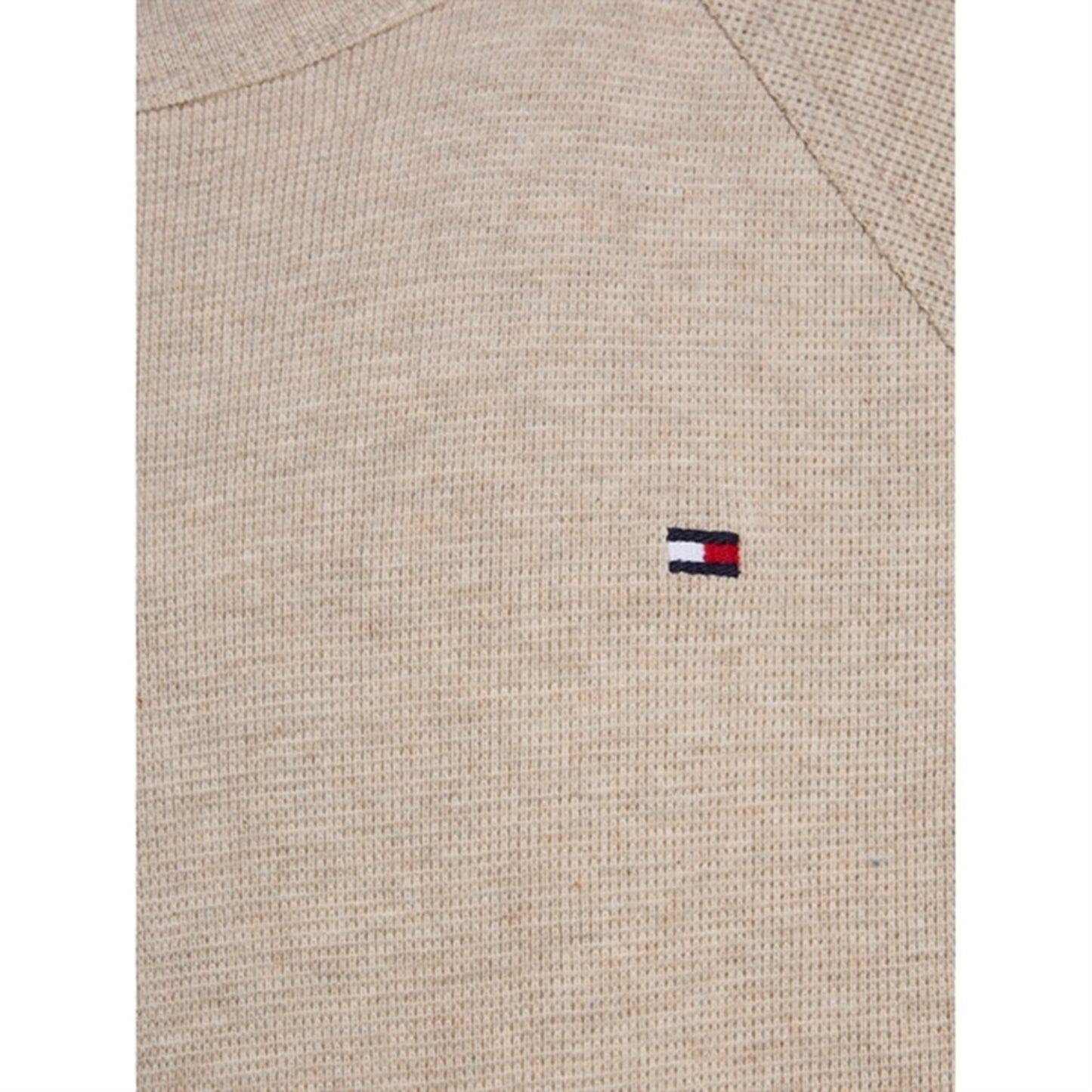 Tommy Hilfiger Mini Waffle Blouse Merino Melange