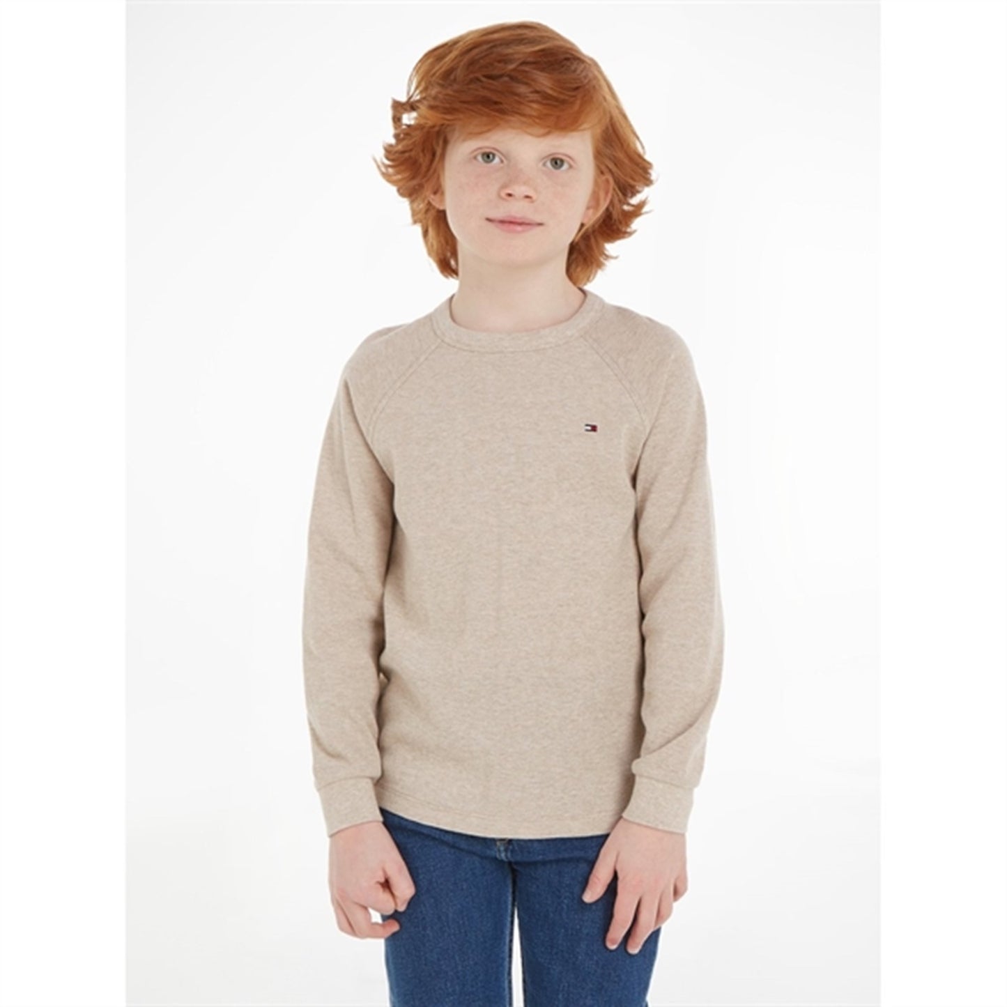 Tommy Hilfiger Mini Waffle Blouse Merino Melange