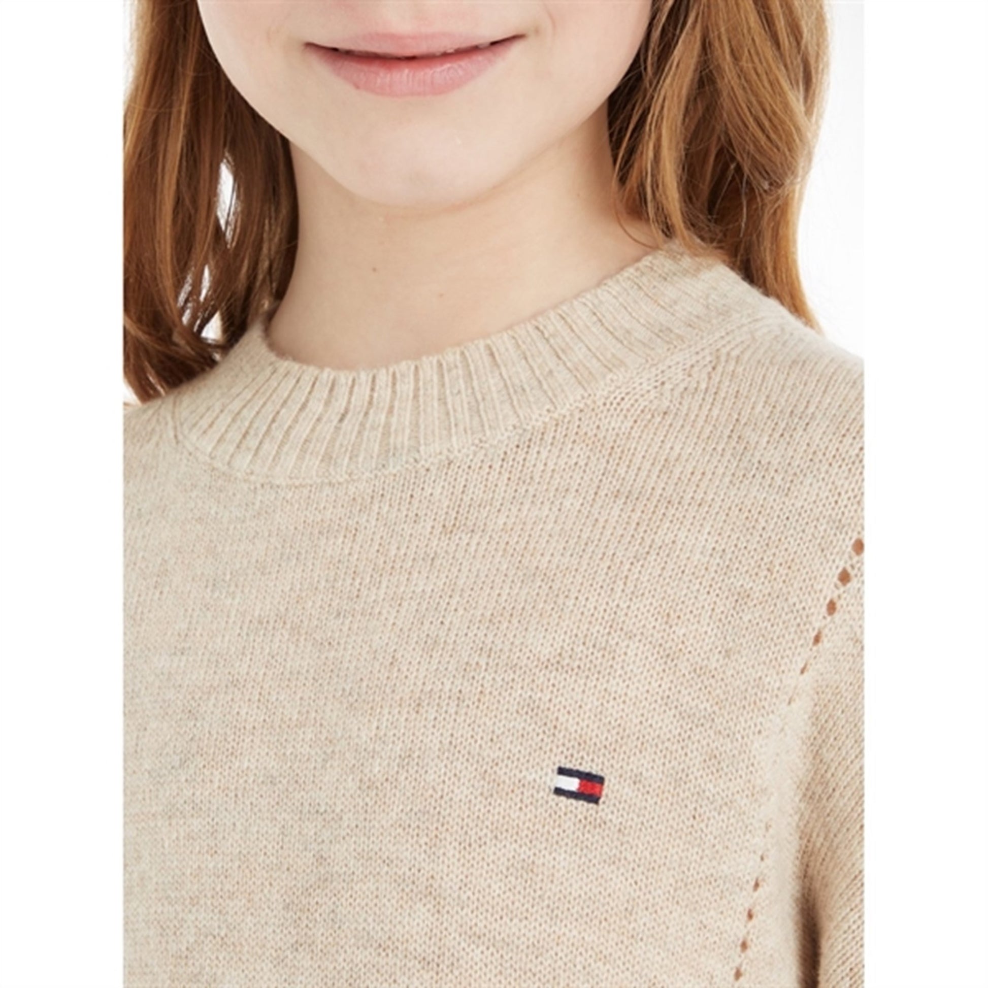 Tommy Hilfiger Essential Soft Wool Jumper Merino Melange