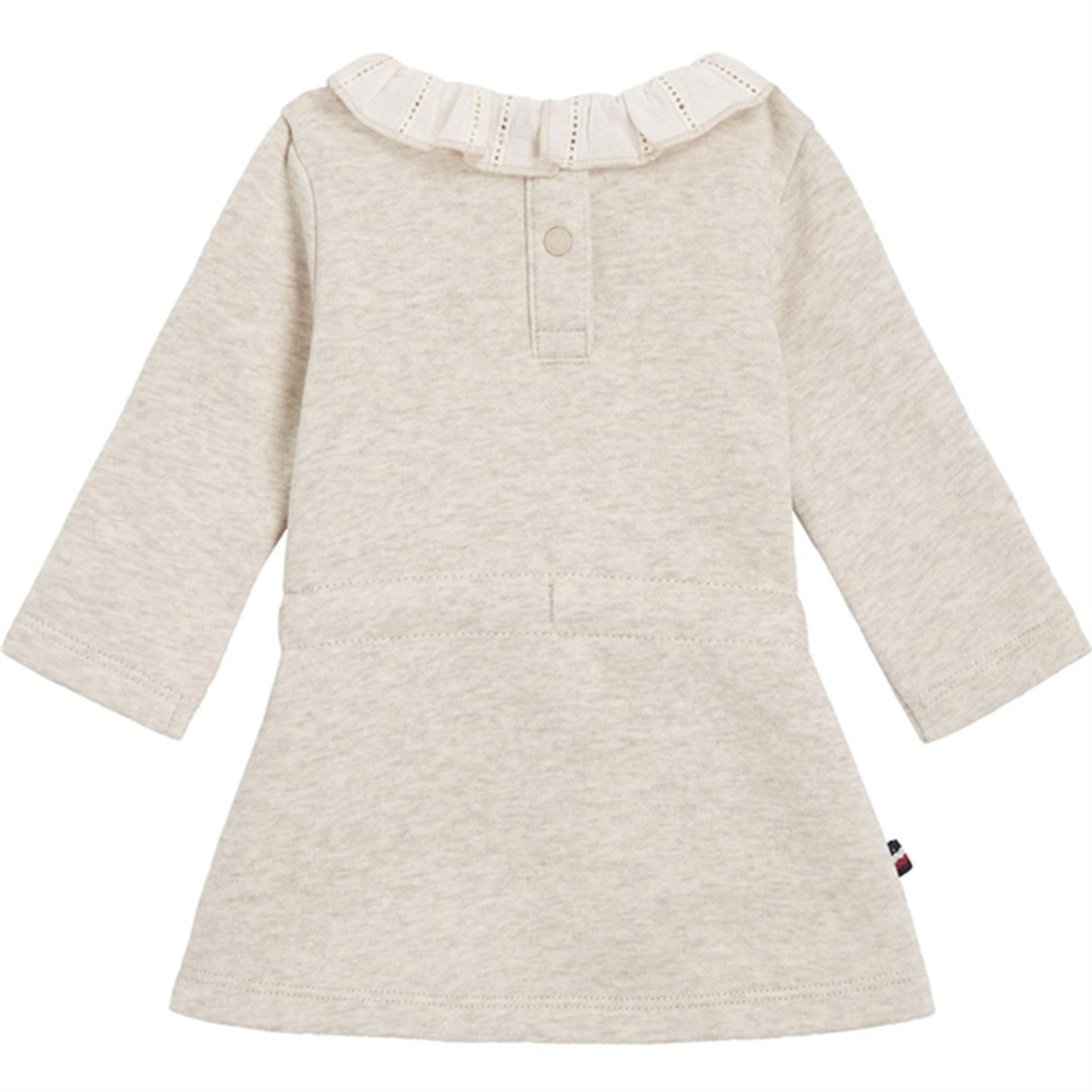 Tommy Hilfiger Baby Lace Collar Dress Merino Melange