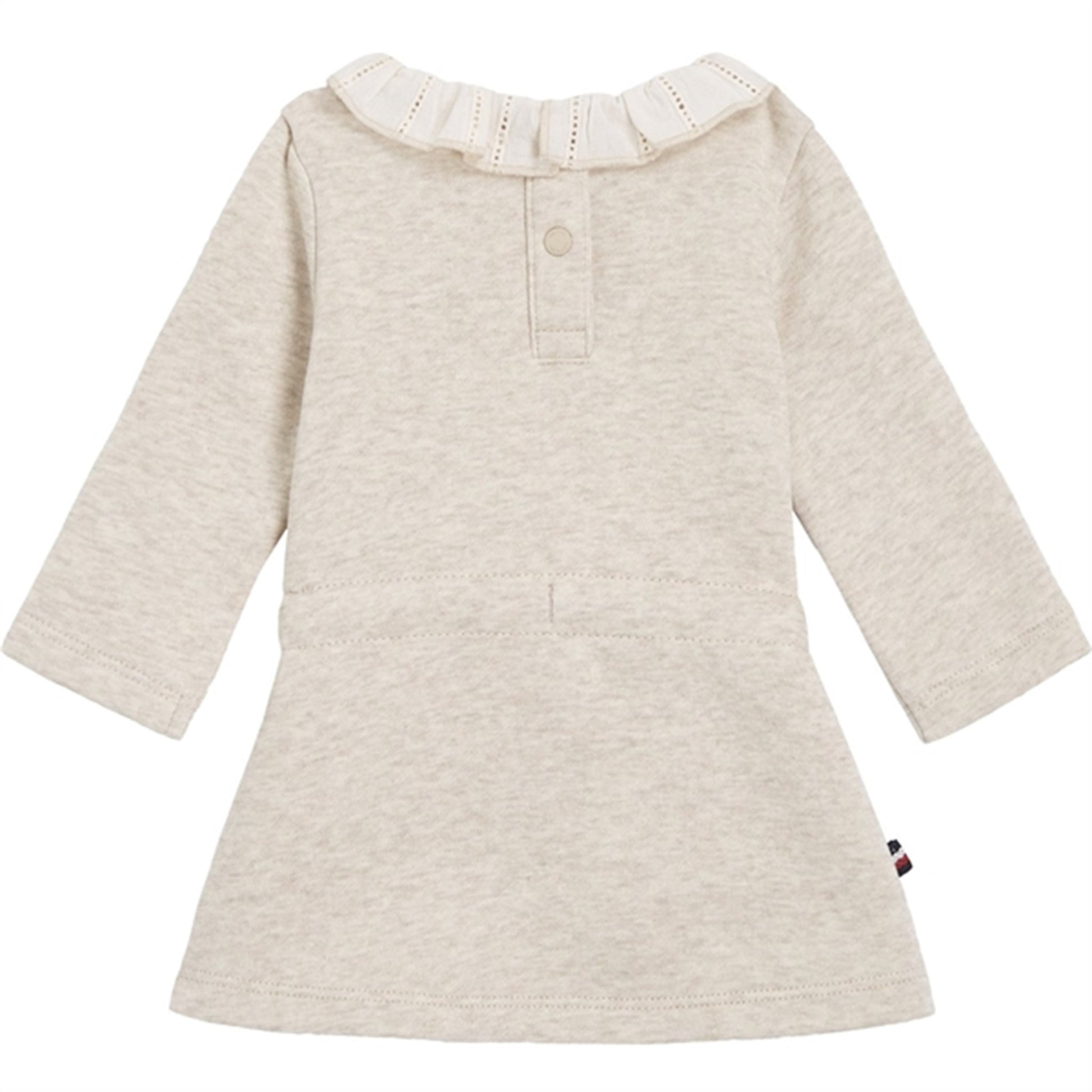 Tommy Hilfiger Baby Lace Collar Dress Merino Melange