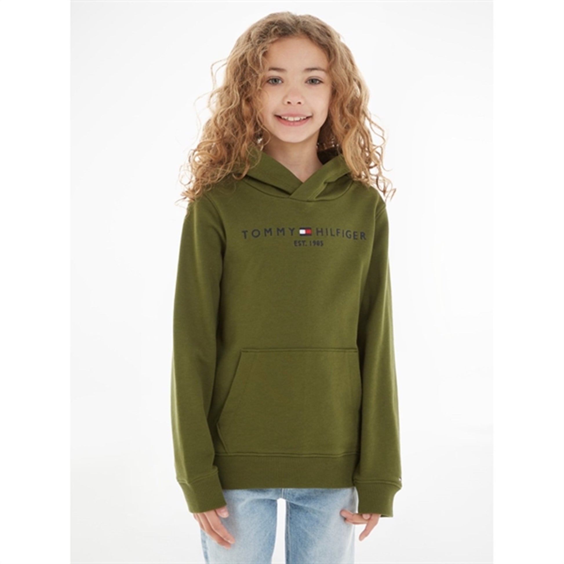 Tommy Hilfiger U Essential Hoodie Putting Green