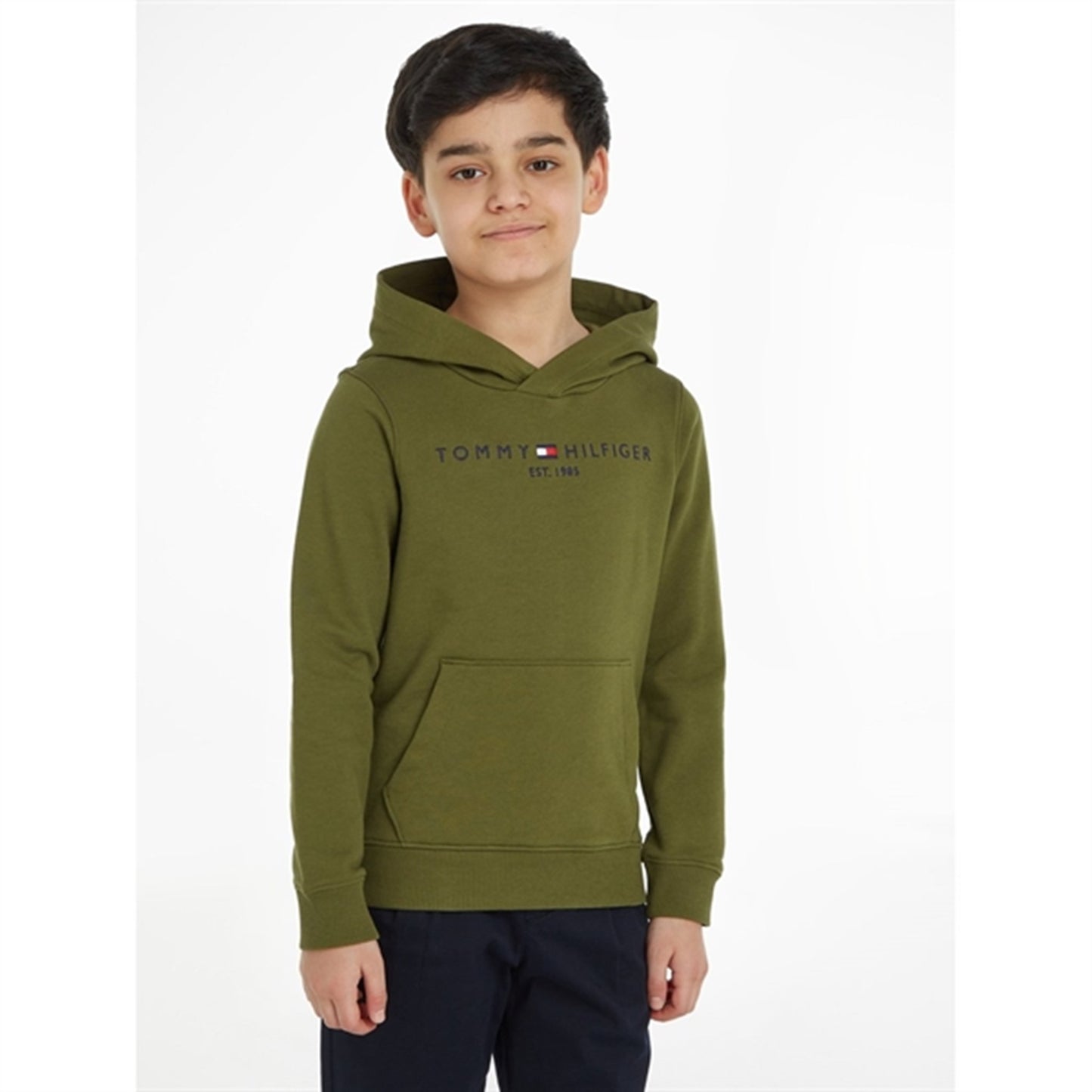 Tommy Hilfiger U Essential Hoodie Putting Green