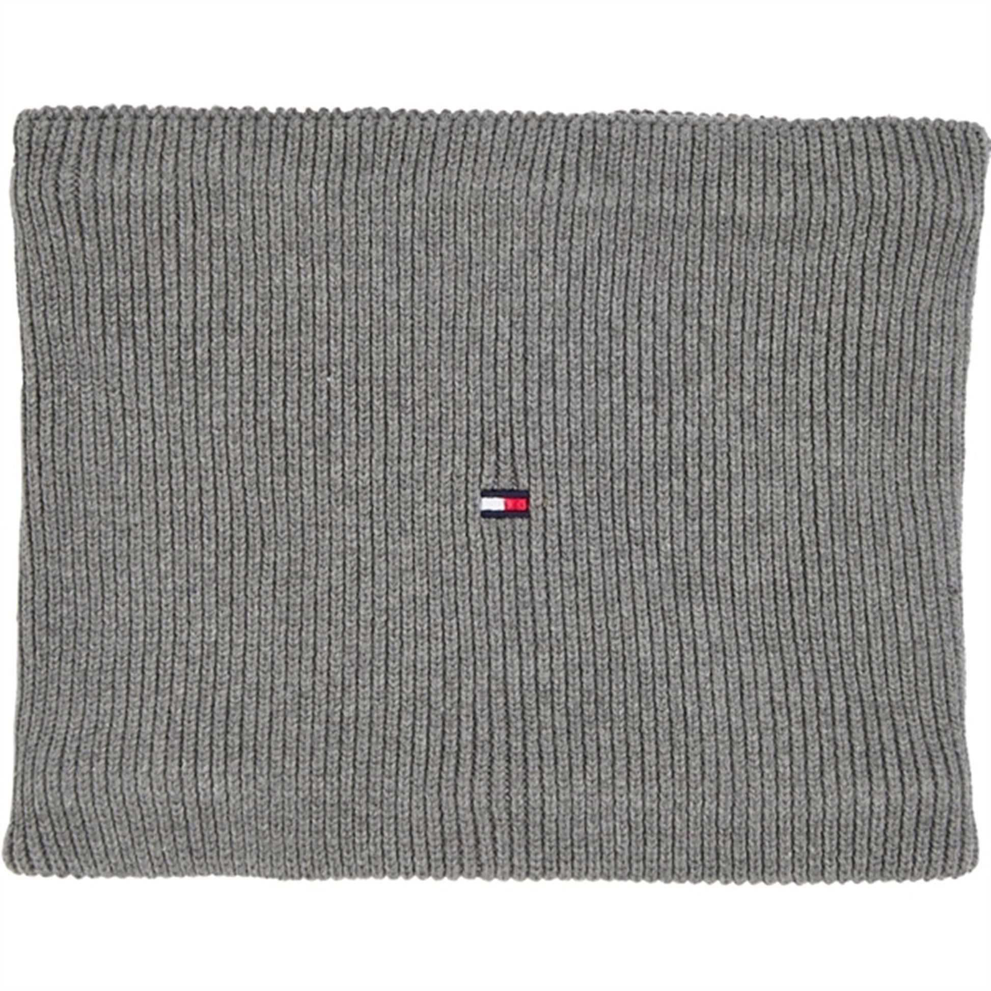 Tommy Hilfiger Small Flag Snood Light Grey Heather
