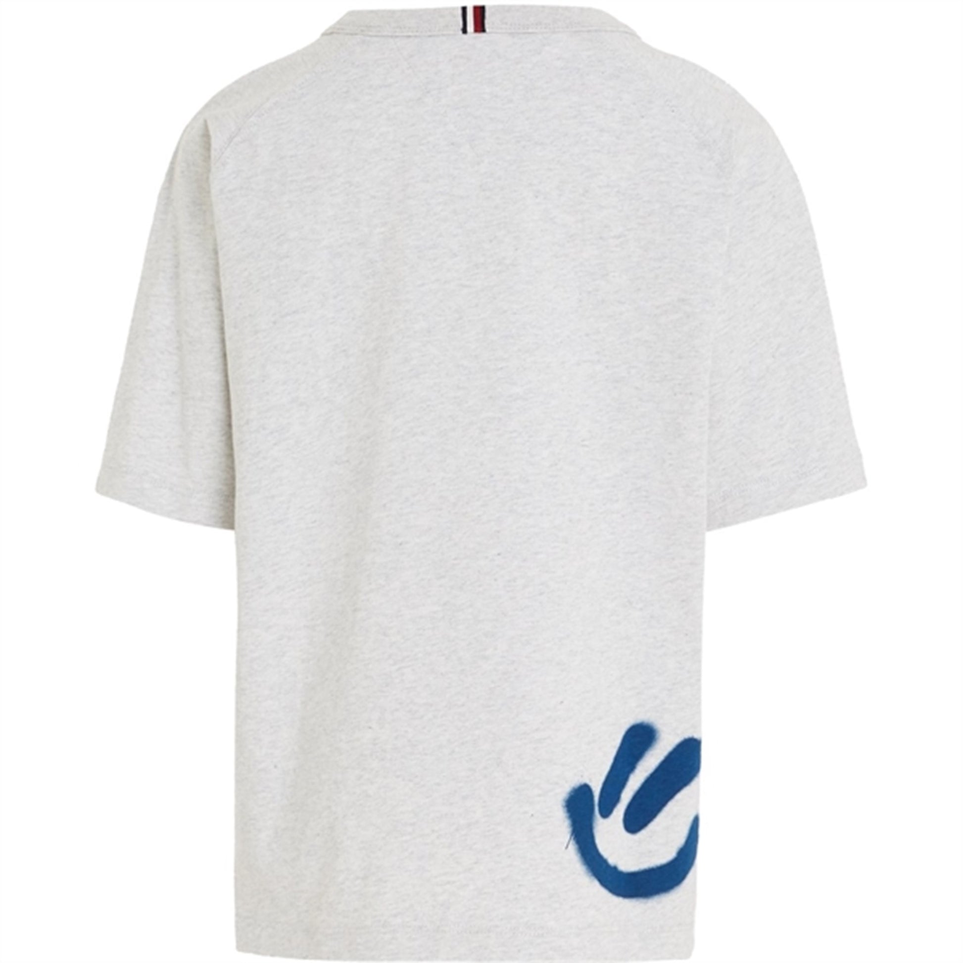 Tommy Hilfiger Hilfiger Graffiti T-Shirt New Light Grey Heather