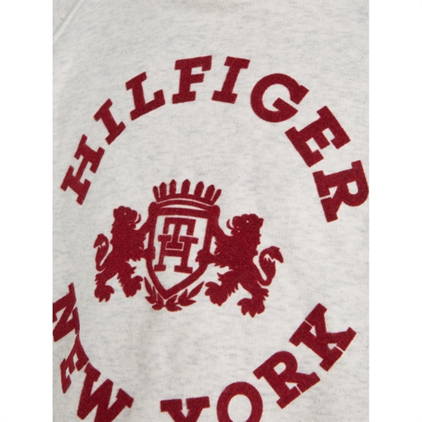 Tommy Hilfiger Crest Hoodie New Light Grey Heather