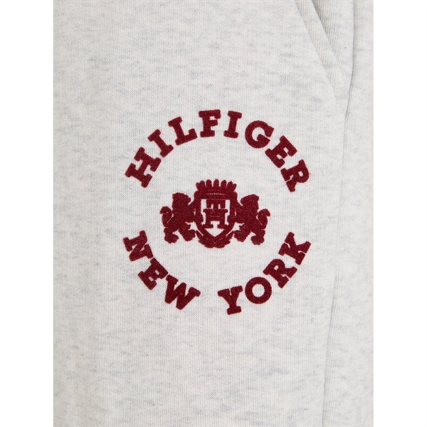 Tommy Hilfiger Crest Varsity Sweatpants New Light Grey Heather