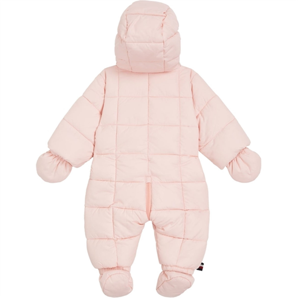 Tommy Hilfiger Baby Monotype Tape Ski Suit Pink Crystal