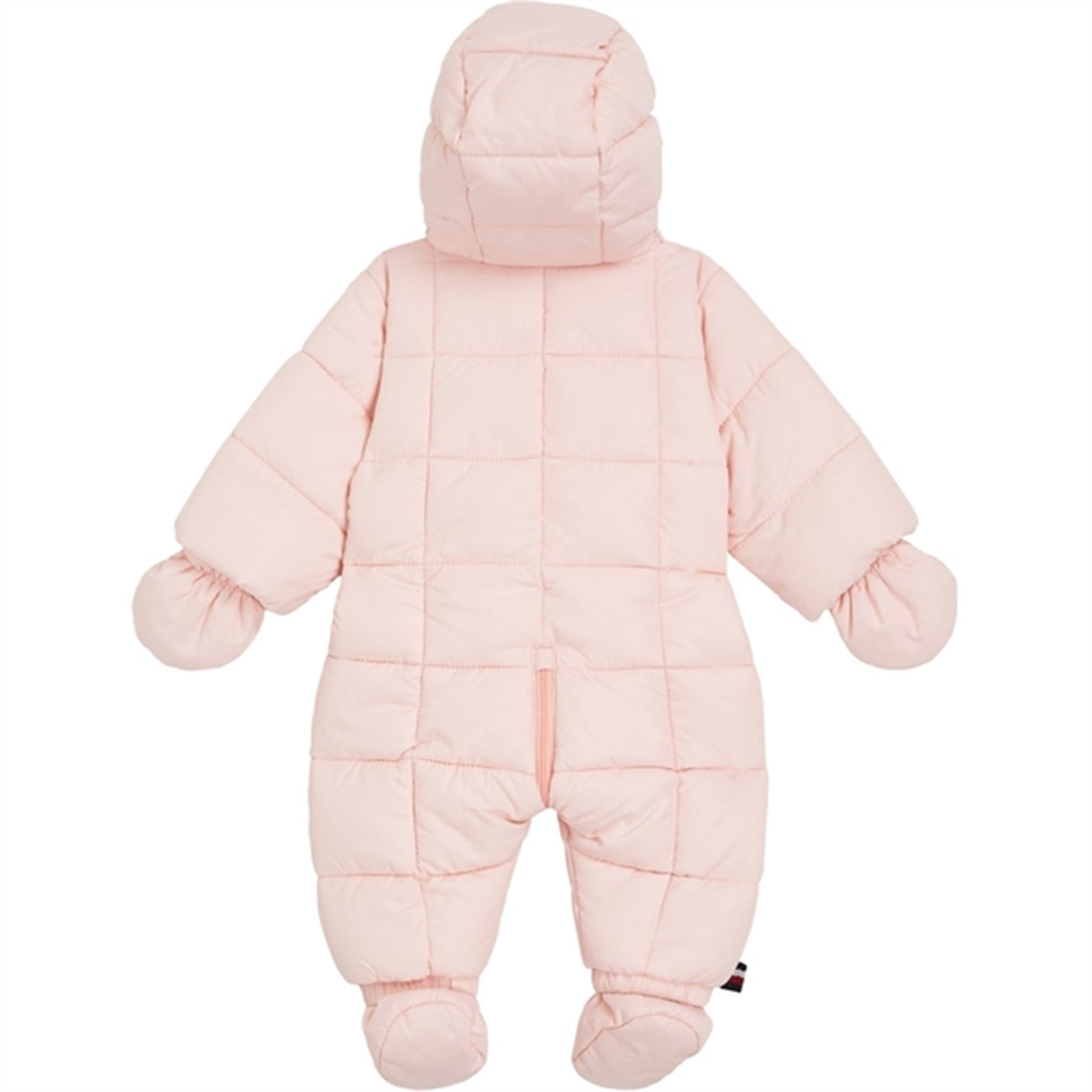 Tommy Hilfiger Baby Monotype Tape Ski Suit Pink Crystal
