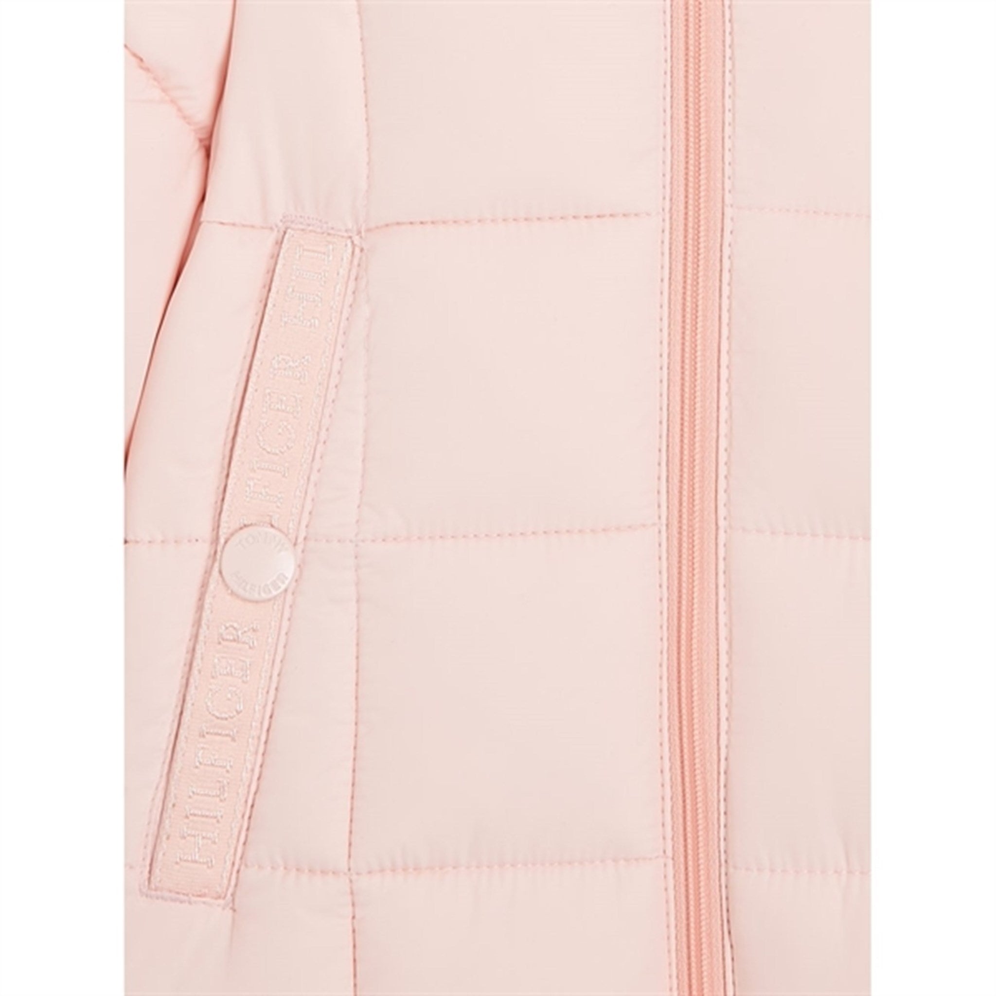 Tommy Hilfiger Baby Monotype Tape Ski Suit Pink Crystal 2