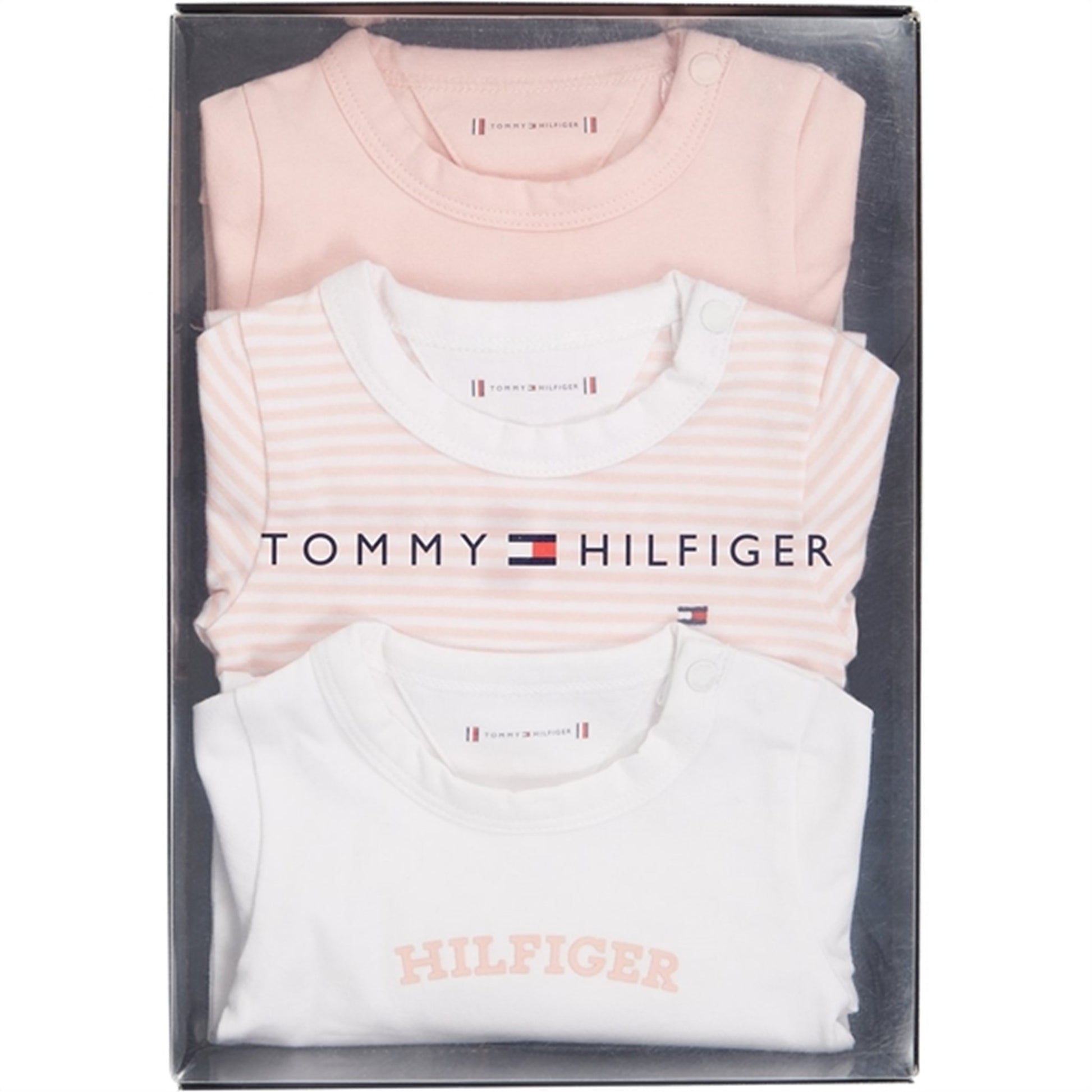 Tommy Hilfiger Baby Body 3-Pack Gift Box Pink Crystal