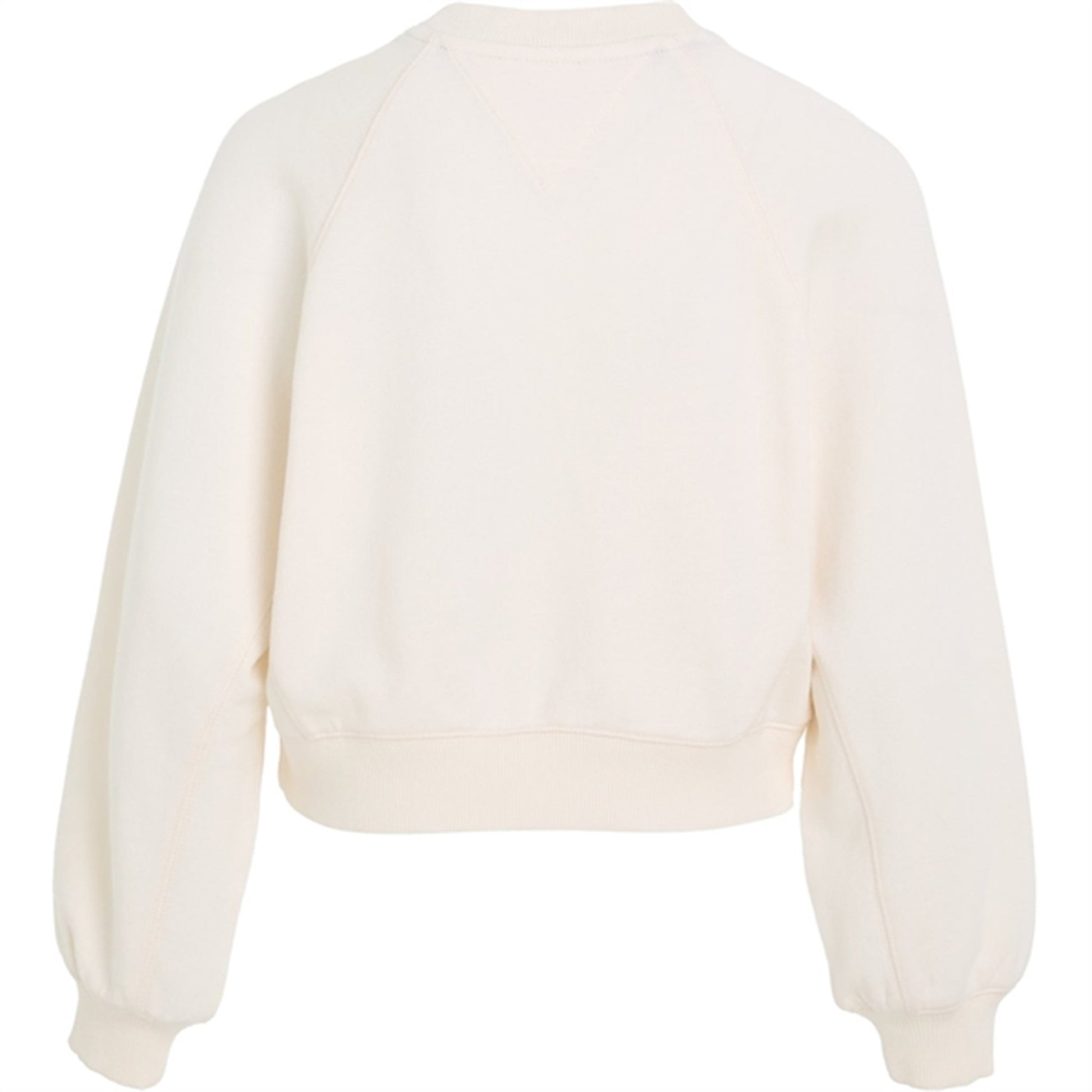 Tommy Hilfiger Logo Crew Sweatshirt Ancient White