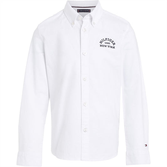 Tommy Hilfiger Varsity Oxford Shirt White