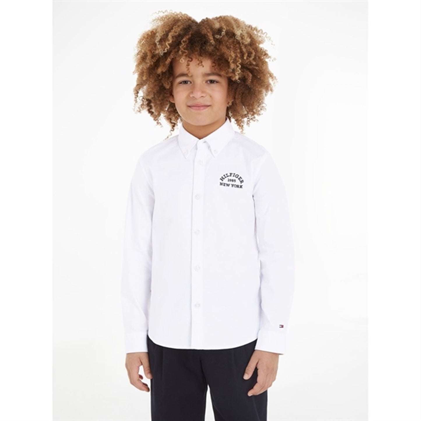 Tommy Hilfiger Varsity Oxford Shirt White