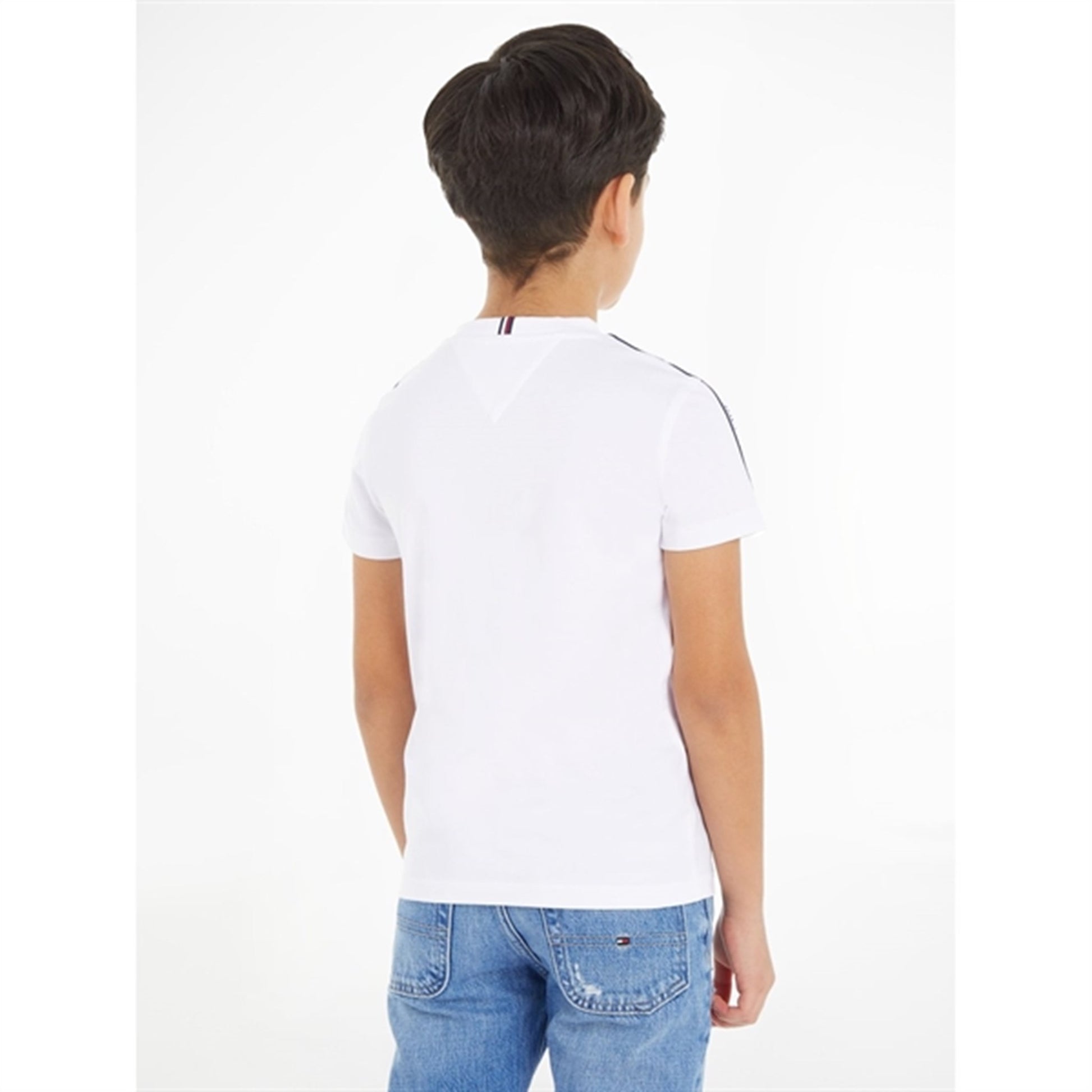 Tommy Hilfiger Tape T-Shirt White