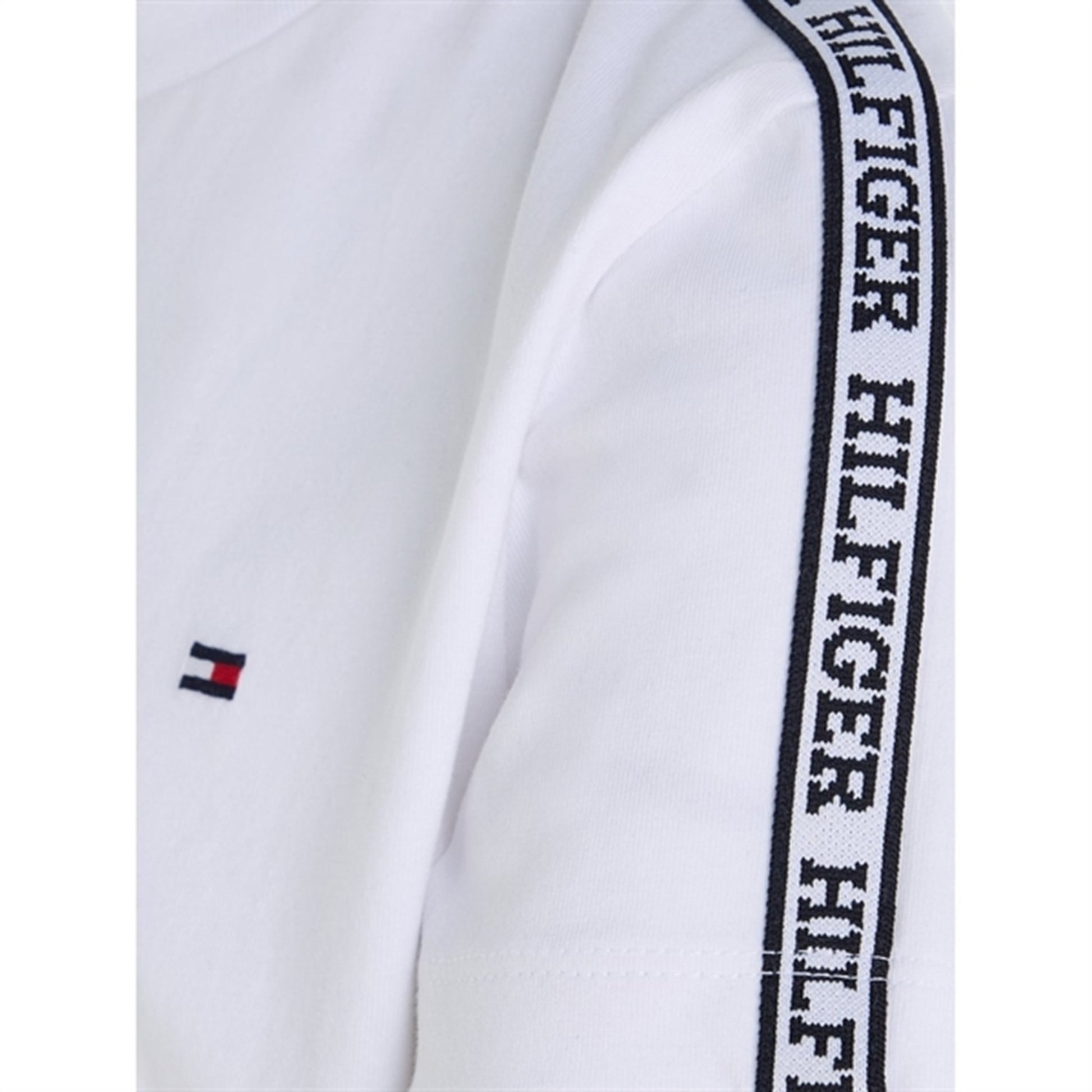 Tommy Hilfiger Tape T-Shirt White