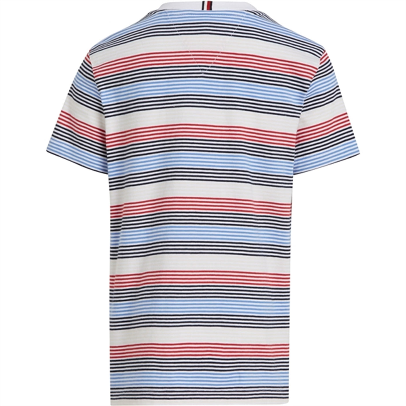 Tommy Hilfiger Corporate Stripe T-Shirt Red White Blue Stripe