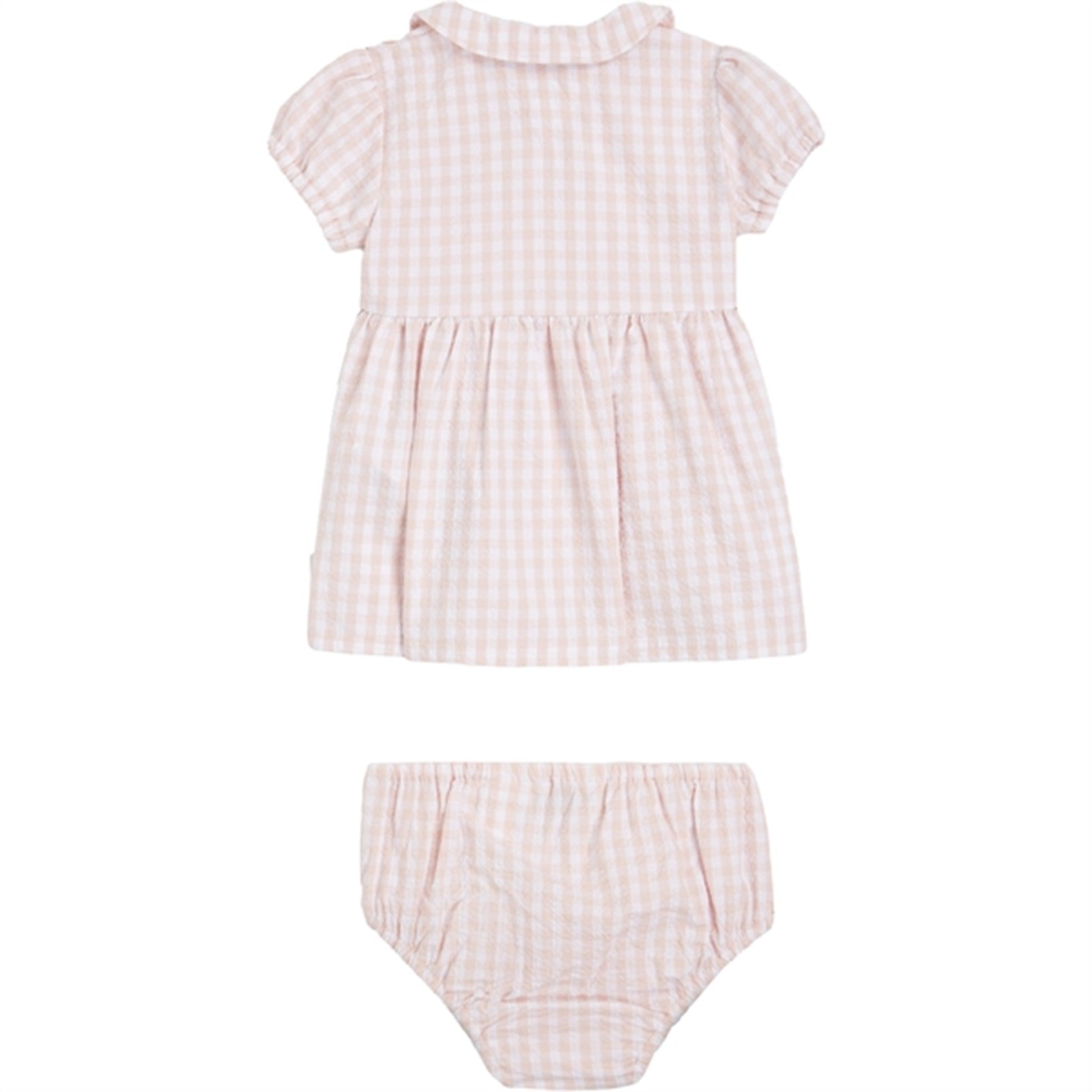 Tommy Hilfiger Baby Gingham Dress White / Pink Check