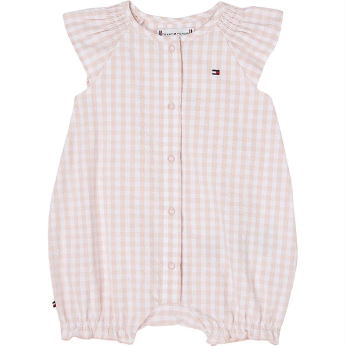 Tommy Hilfiger Baby Ruffle Gingham Sommersuit White / Pink Check