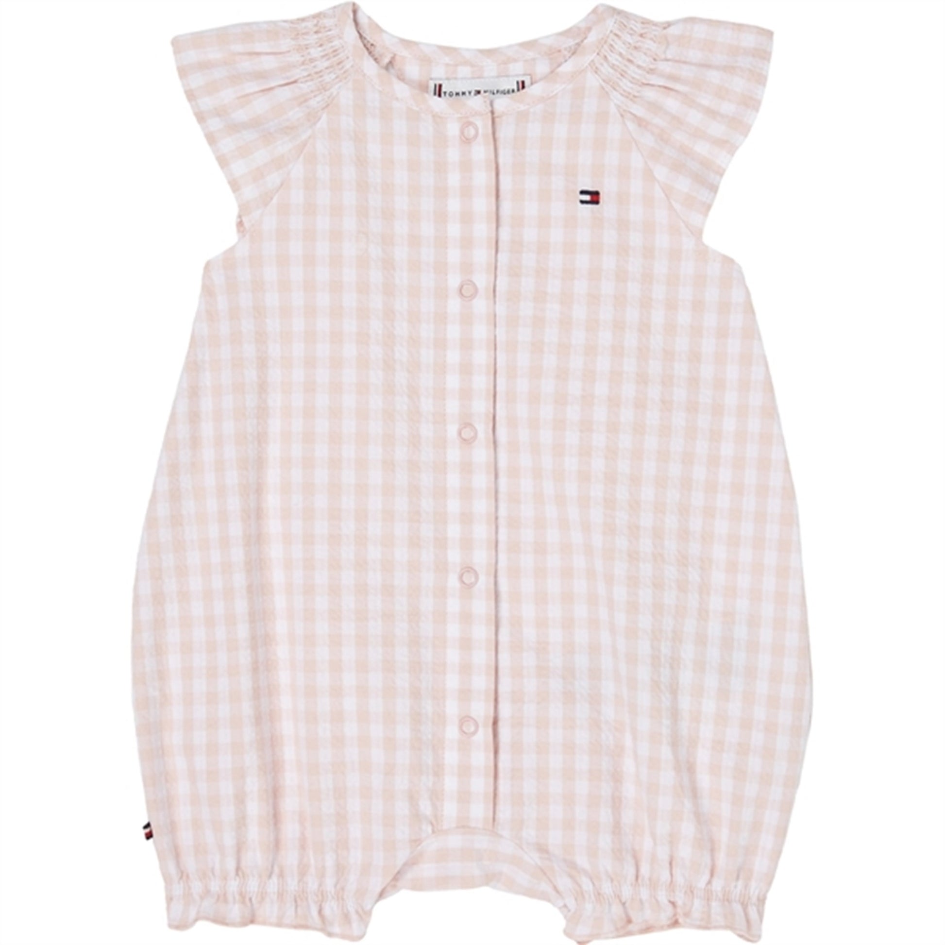 Tommy Hilfiger Baby Ruffle Gingham Sommersuit White / Pink Check
