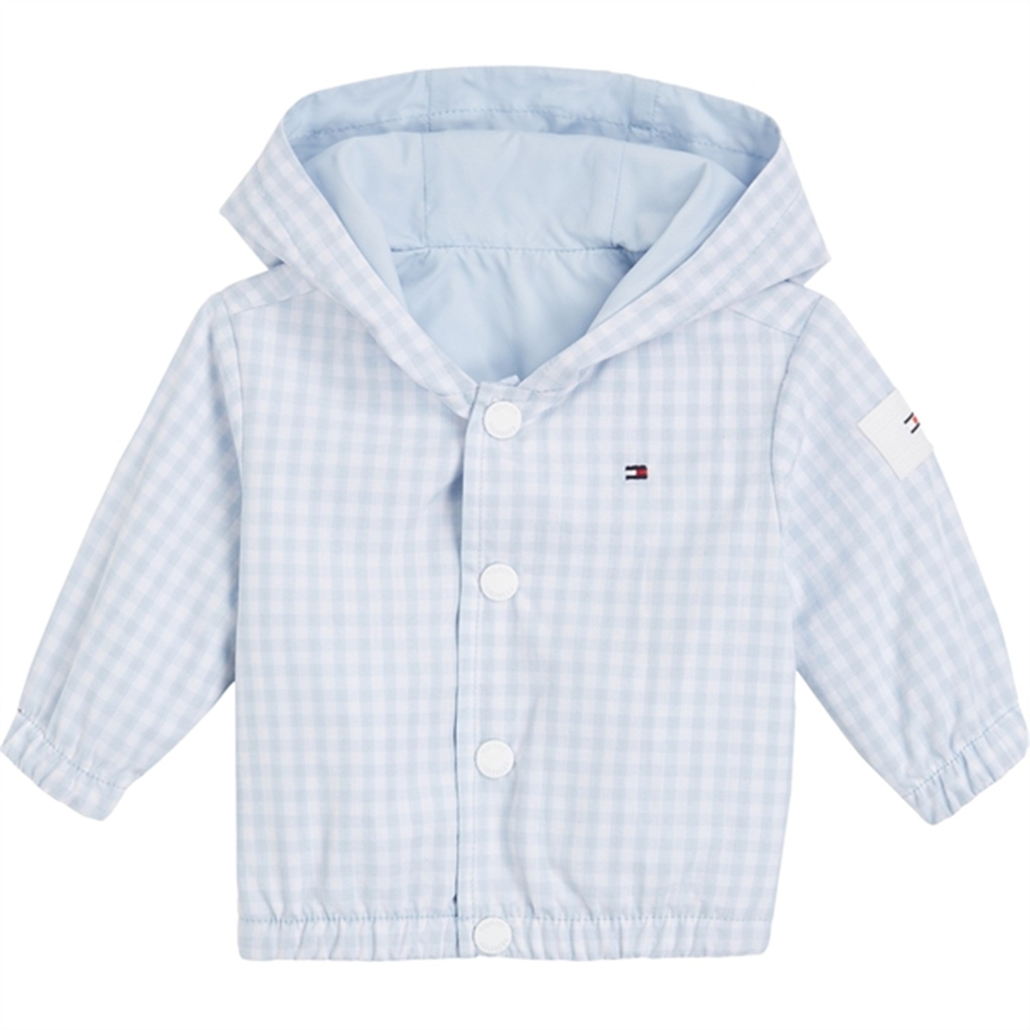 Tommy Hilfiger Baby Reversible Gingham Jacket White / Blue Check
