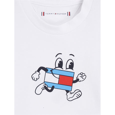 Tommy Hilfiger Baby Striped Dungaree Set Denimstripe