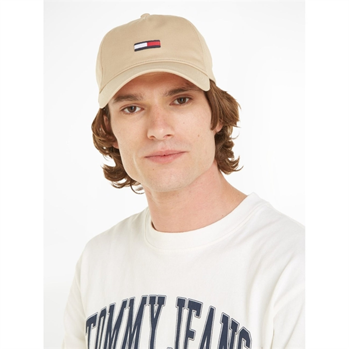 Tommy Hilfiger Tjm Elongated Flag Cap Tawny Sand