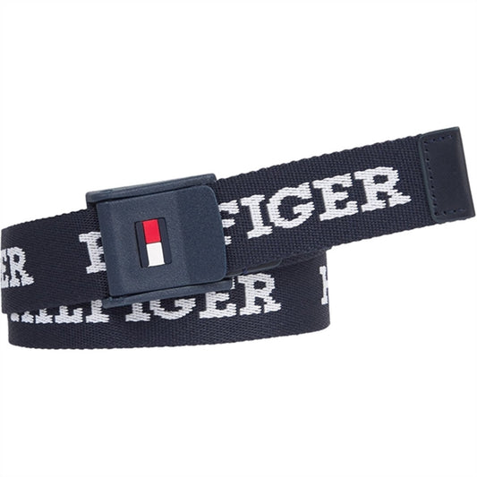 Tommy Hilfiger Webbing Belt Space Blue