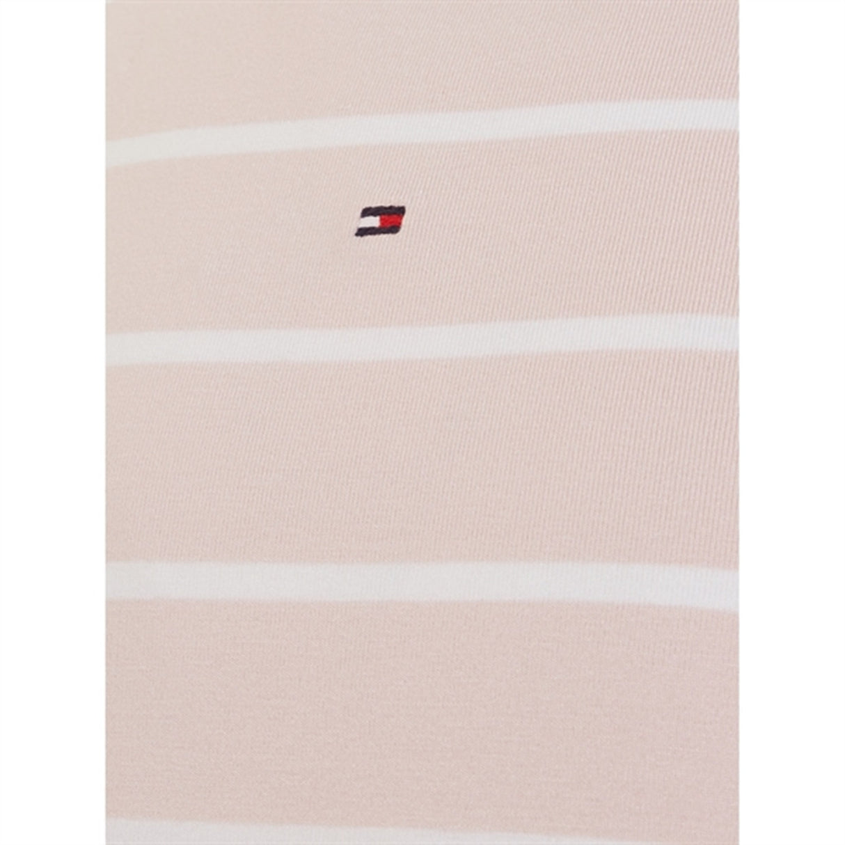 Tommy Hilfiger Peplum Stripe Blouse Whimsy Pink Stripe