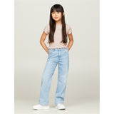 Tommy Hilfiger Essential Rib Blouse Whimsy Pink