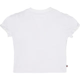 Tommy Hilfiger Baby Ruffle Gingham Flag T-Shirt White
