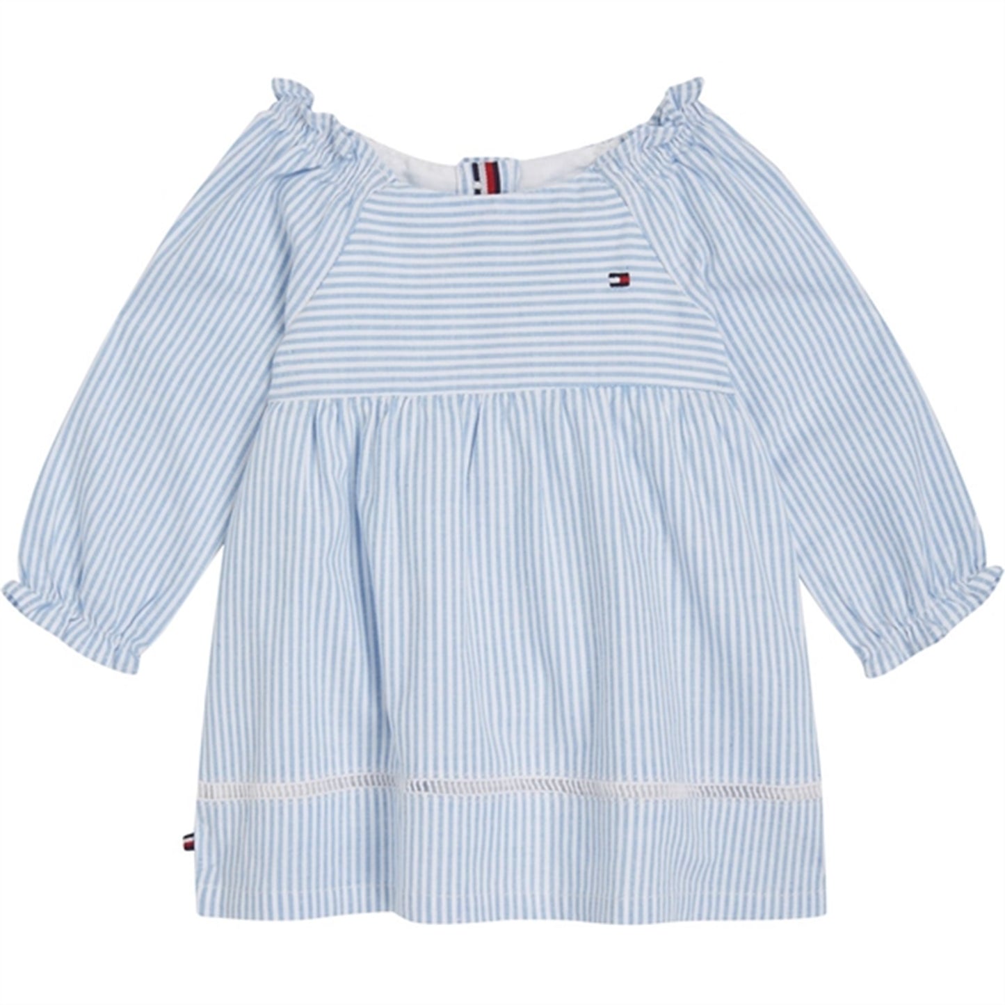 Tommy Hilfiger Baby Ithaca LS Dress Copenhagen Blue / White