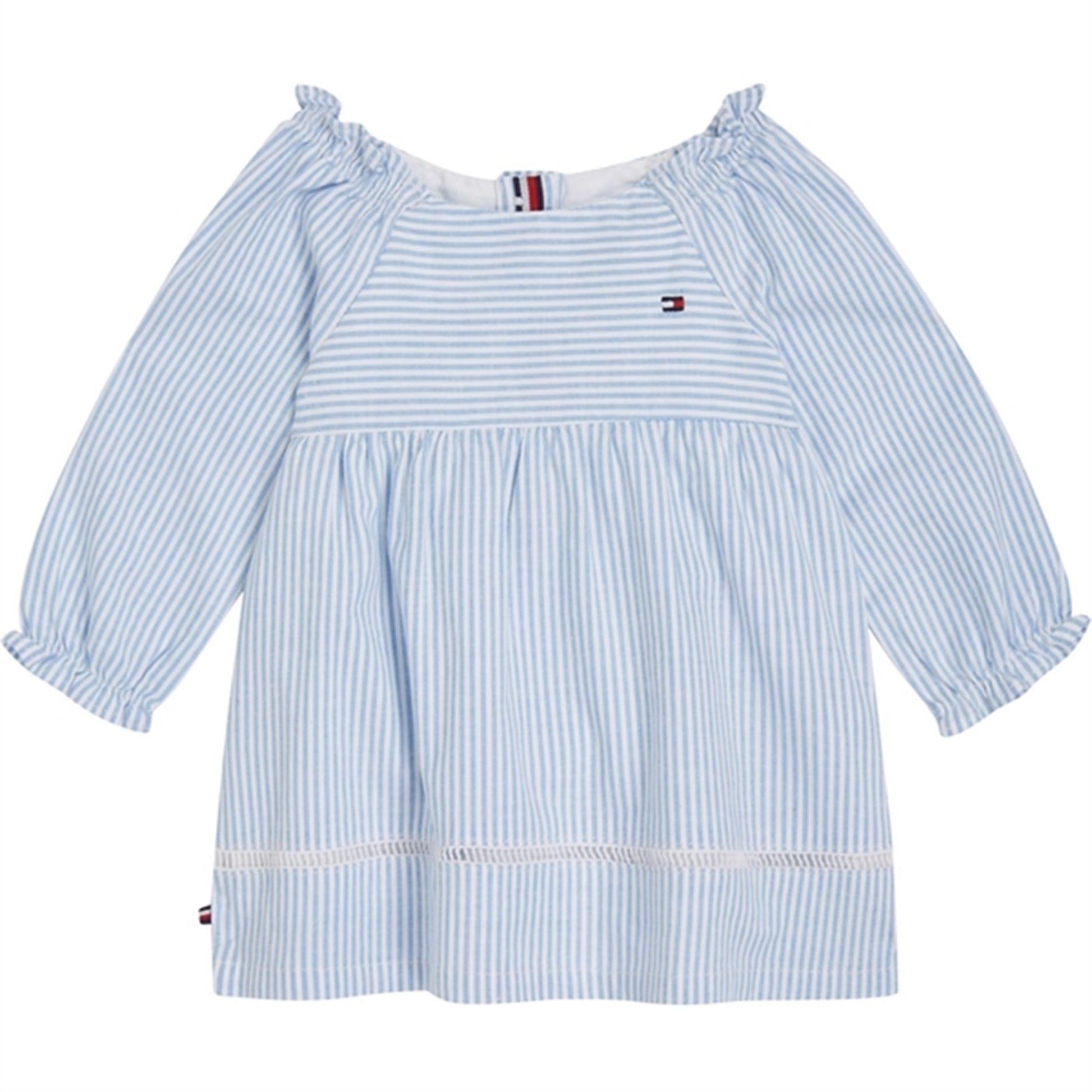Tommy Hilfiger Baby Ithaca LS Dress Copenhagen Blue / White