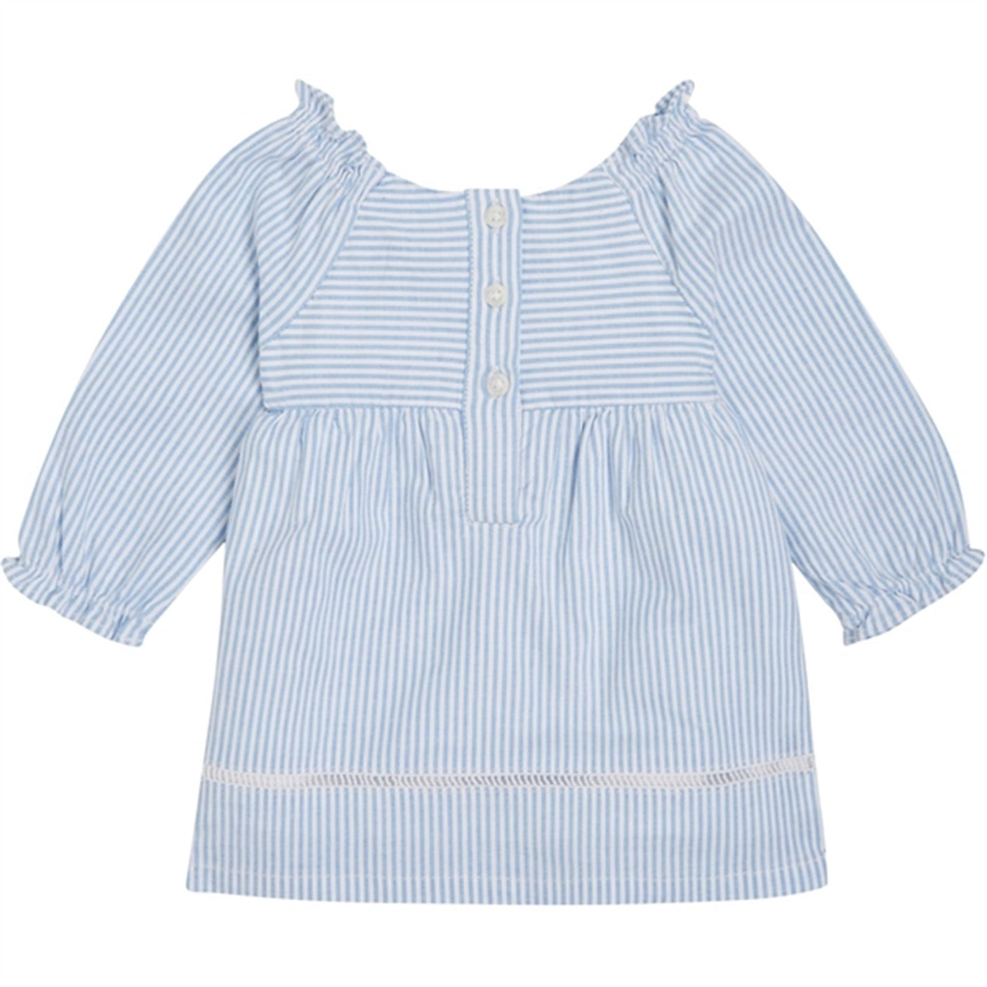 Tommy Hilfiger Baby Ithaca LS Dress Copenhagen Blue / White