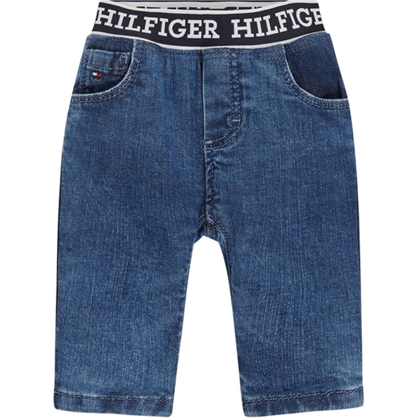 Tommy Hilfiger Baby Monotype Denim Pants Denim Medium