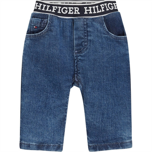 Tommy Hilfiger Baby Monotype Denim Pants Denim Medium