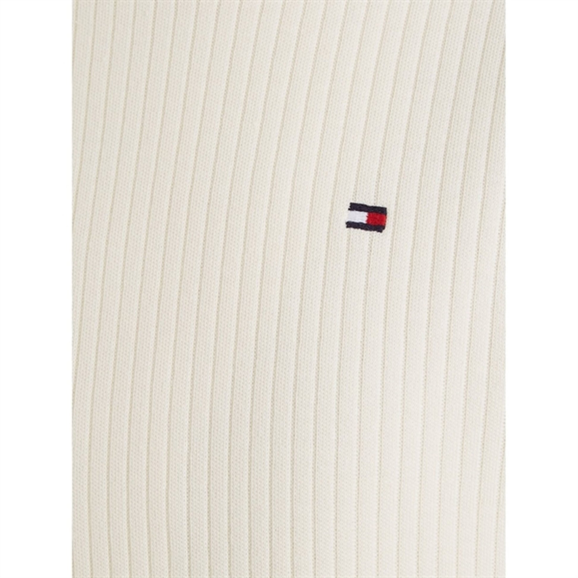 Tommy Hilfiger Ruffle Rib Knit Top Calico