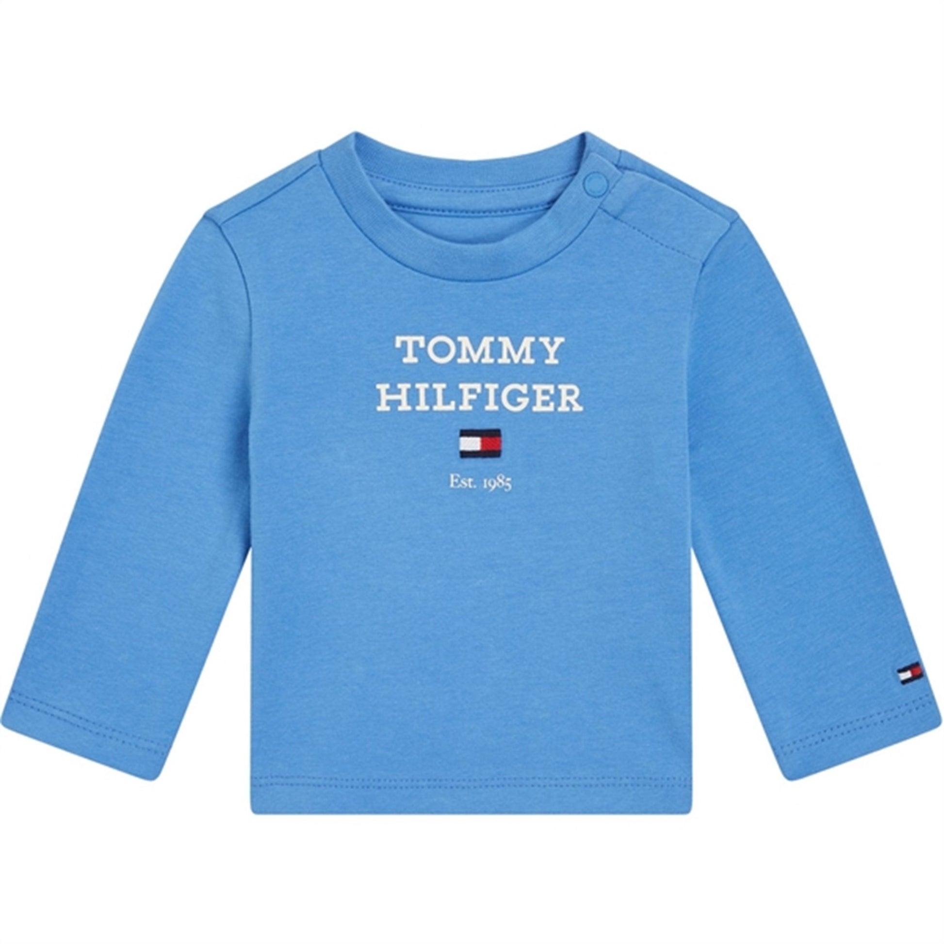 Tommy Hilfiger Baby Th Logo Blouse Blue Spell