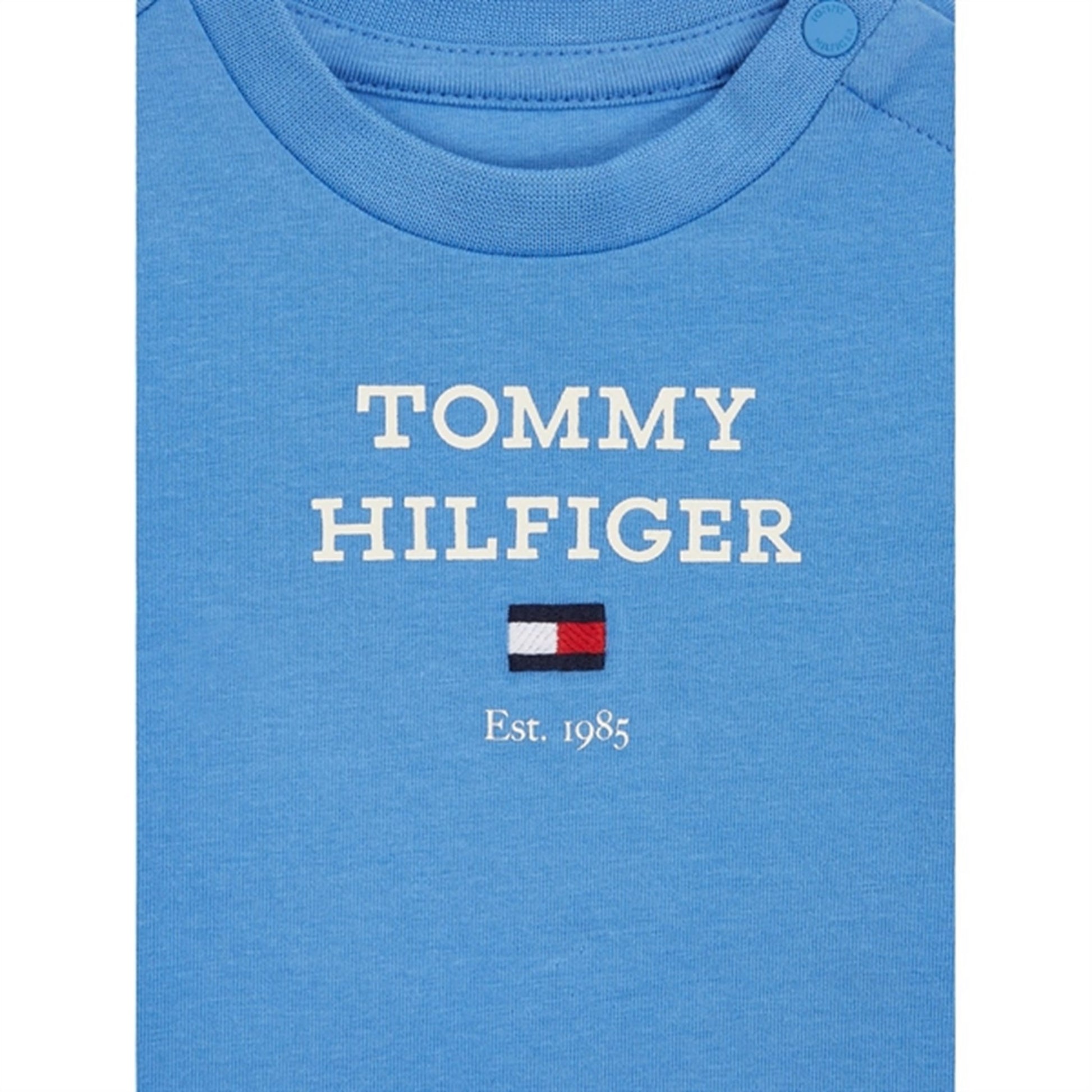 Tommy Hilfiger Baby Th Logo Blouse Blue Spell