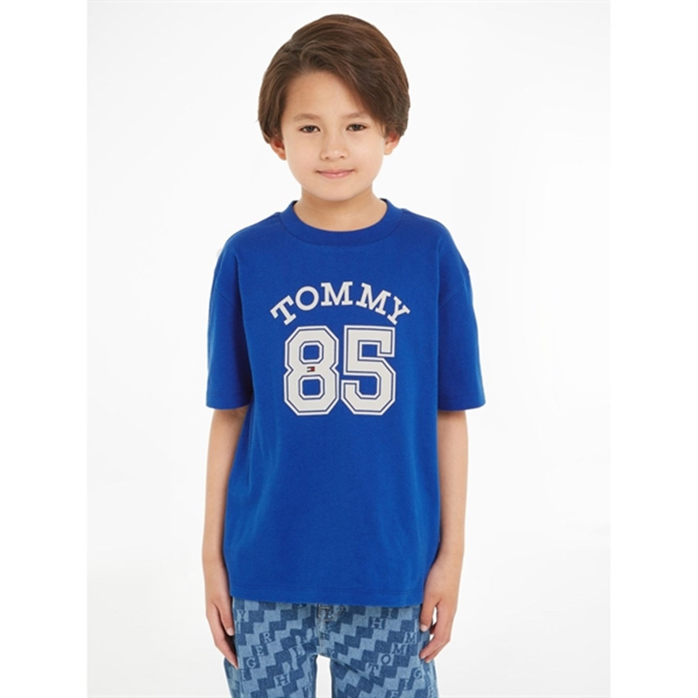 Tommy Hilfiger Mesh Varsity T-shirt Ultra Blue