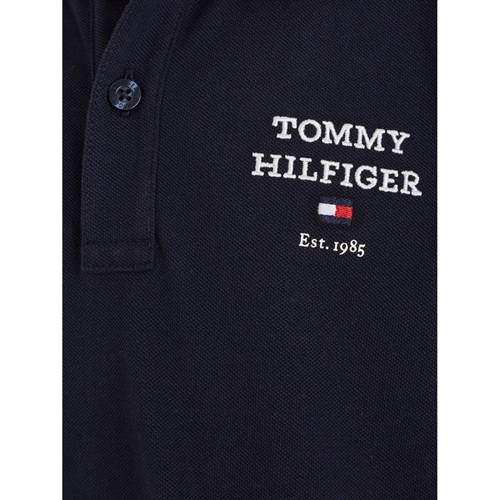 Tommy Hilfiger Th Logo SS Polo Desert Sky