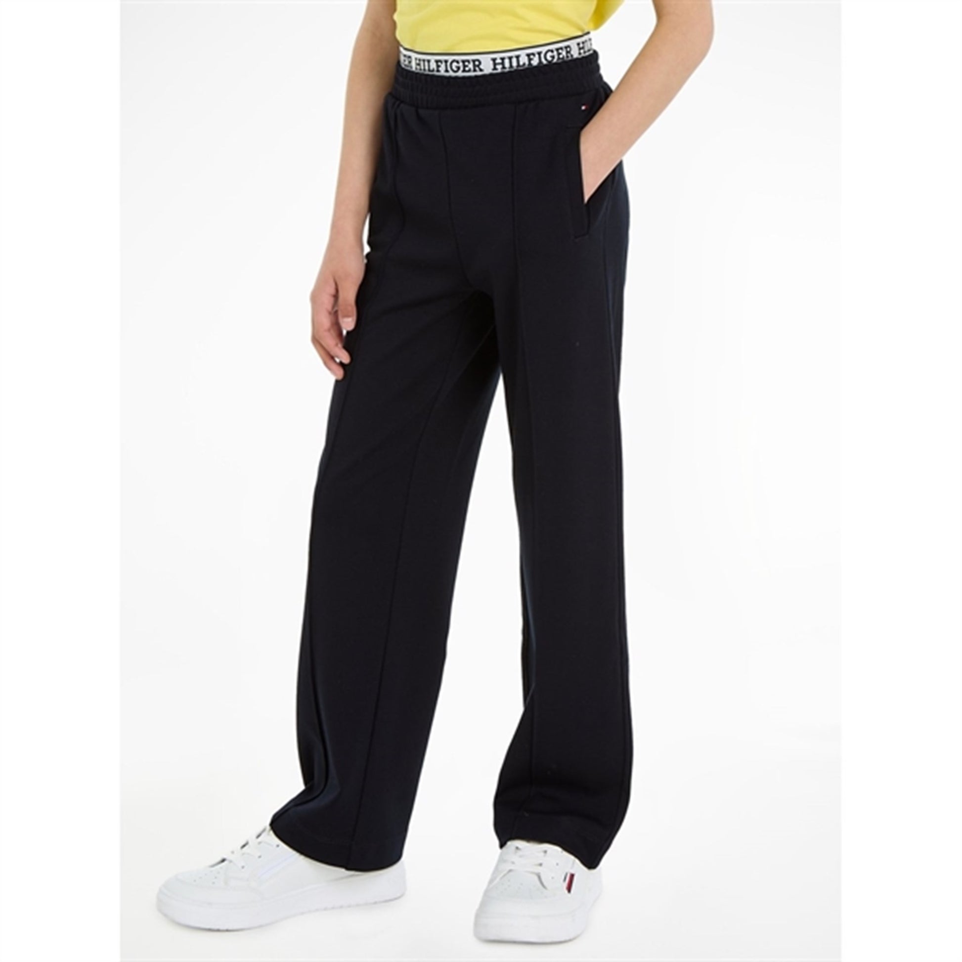 Tommy Hilfiger Monotype Tape Wide Leg Sweatpant Desert Sky