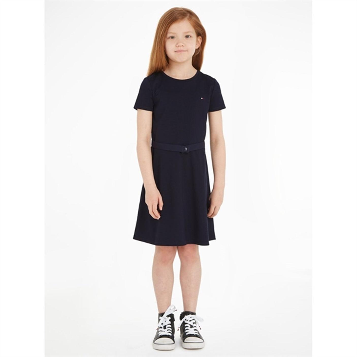 Tommy Hilfiger Essential Skater Dress Desert Sky