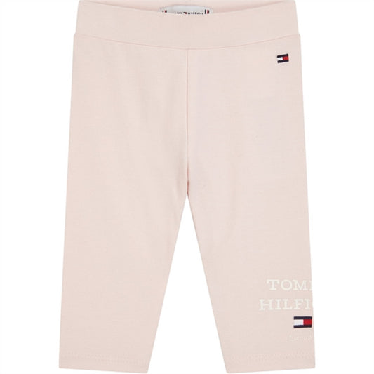 Tommy Hilfiger Baby Th Logo Leggings Whimsy Pink
