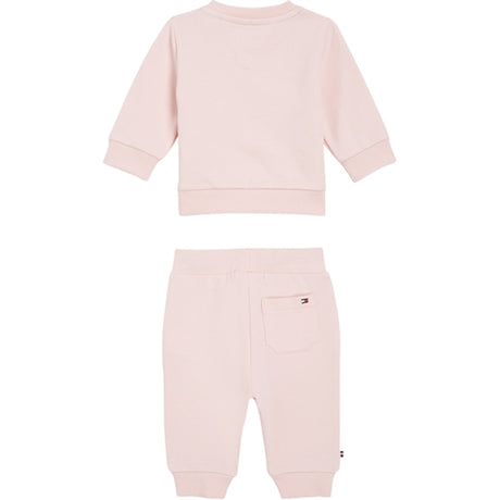 Tommy Hilfiger Baby Th Logo Set Whimsy Pink