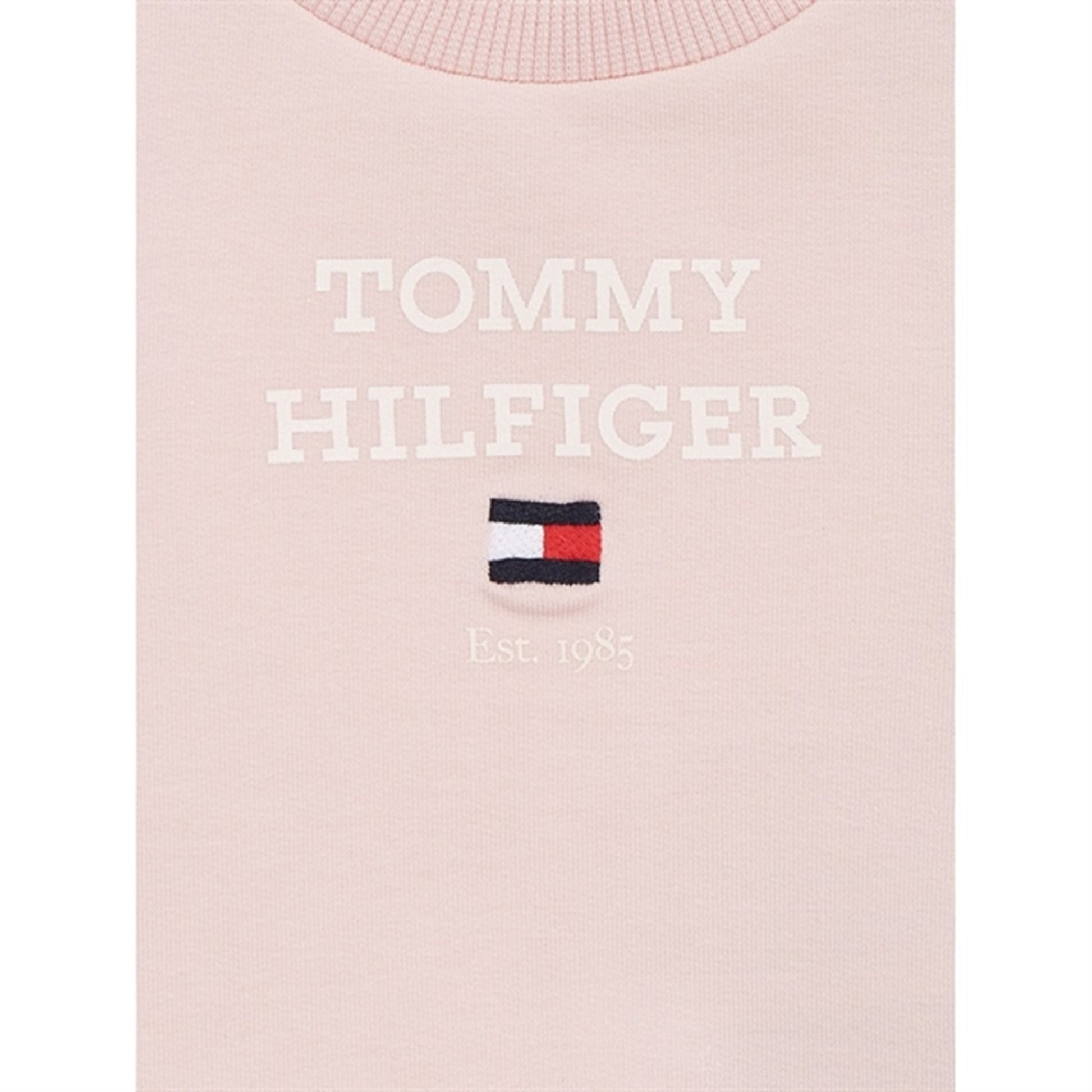 Tommy Hilfiger Baby Th Logo Set Whimsy Pink