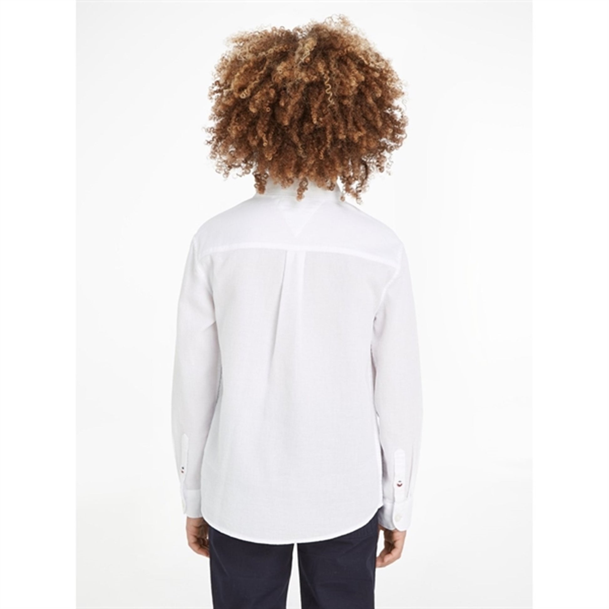 Tommy Hilfiger Solid Waffle Shirt White